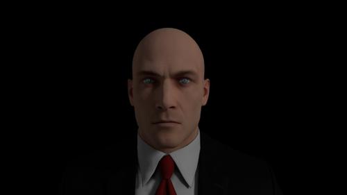 Agent 47 / Hitman | Fully Rigged and textured preview image